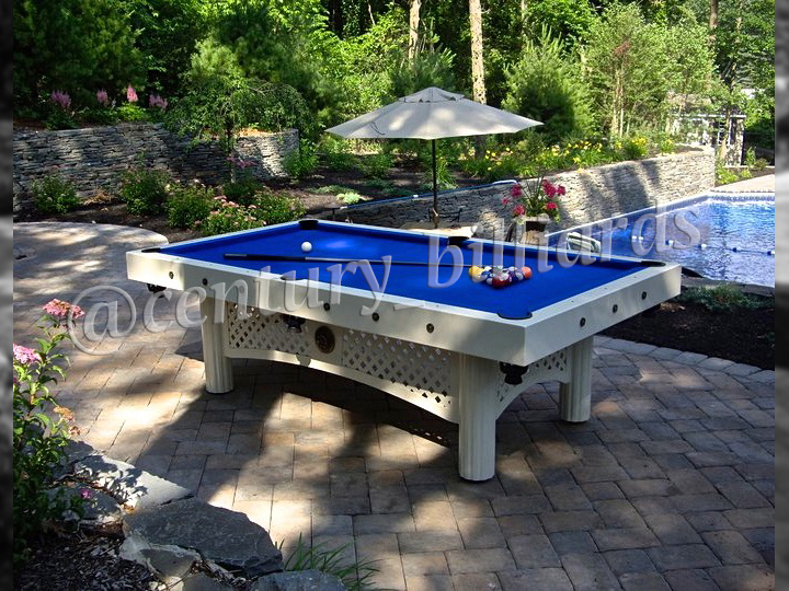 Outdoor Pool Tables on Long Island, NY Century Billiards